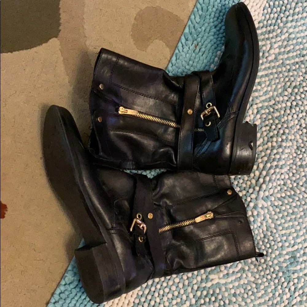 Mid calf boots